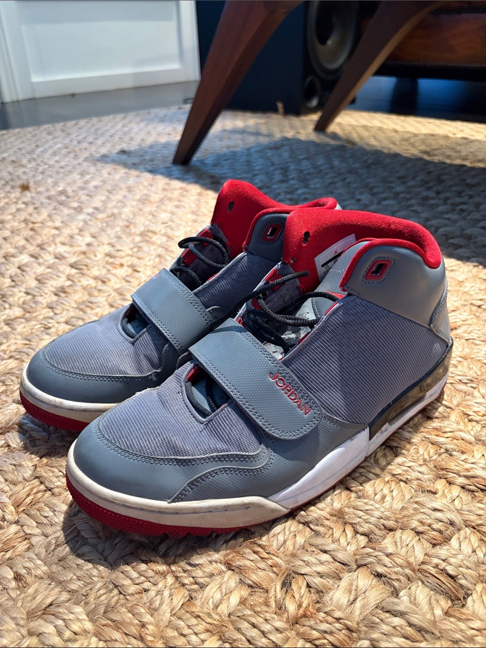 Jordan Flightclub 90’s Cool Grey Gym Red Black White Men’s Size 11